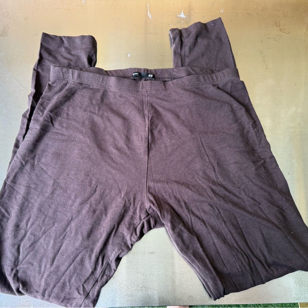 H&M Chocolate Brown Leggings